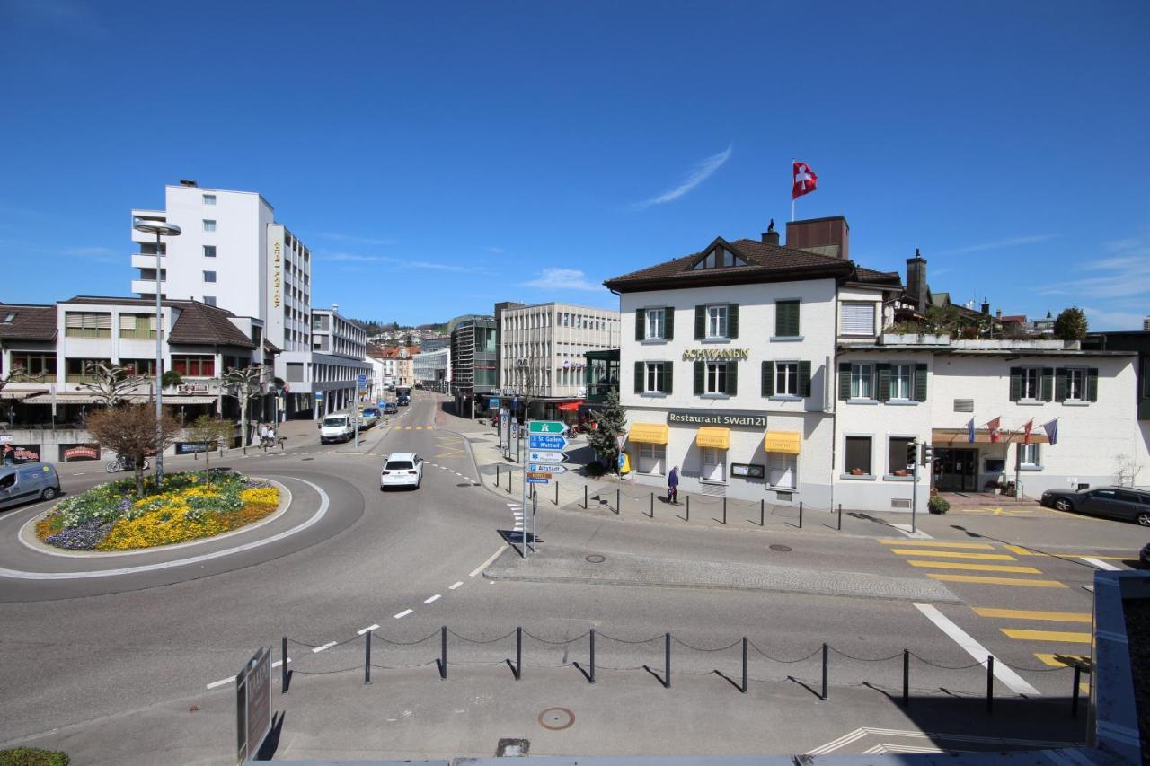 Hotel Schwanen Wil Exteriör bild